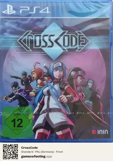 CrossCode PlayStation 4, Germany box front