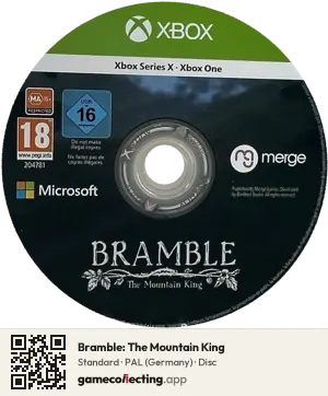 Bramble: The Mountain King Xbox Series X, PAL disc