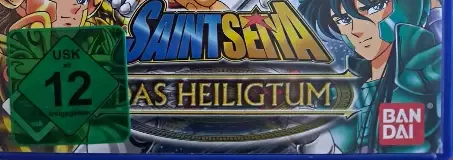 Saint Seiya: The Sanctuary, the USK square on its front