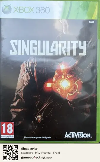 Singularity Xbox 360, France box front