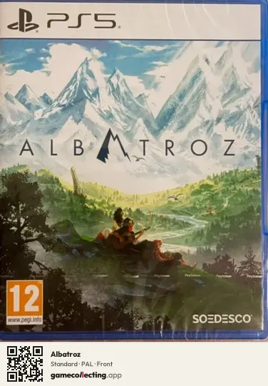 Albatroz PlayStation 5, PAL box front