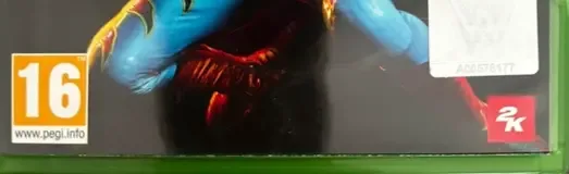 WWE 2K22, the PEGI square on its front