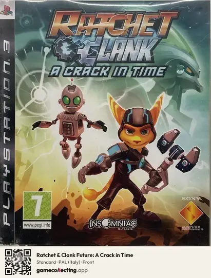 Ratchet & Clank Future: A Crack in Time PlayStation 3, Italy box front