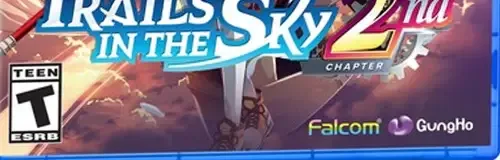 Trails in the Sky 2nd Chapter, the ESRB box on its front