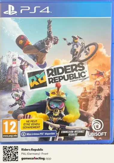 Riders Republic PlayStation 4, Germany box front