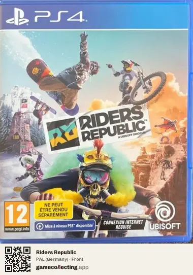 Riders Republic PlayStation 4, Germany box front