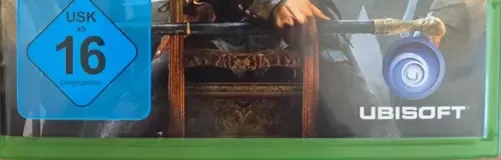 Assassin's Creed Syndicate, the USK square on its front