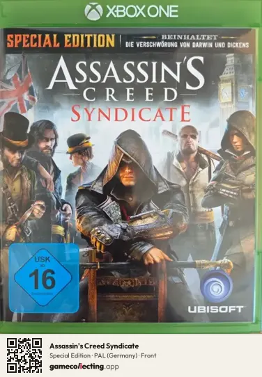 Assassin's Creed Syndicate Xbox One, Germany box front