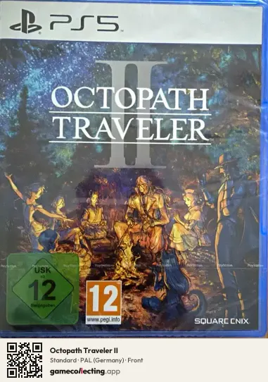 Octopath Traveler II PlayStation 5, Germany box front