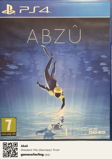 Abzû PlayStation 4, Germany box front