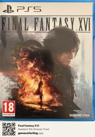 Final Fantasy XVI PlayStation 5, France box front