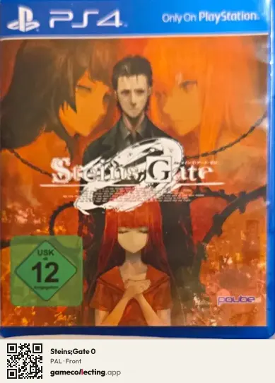 Steins;Gate 0 PlayStation 4, PAL box front