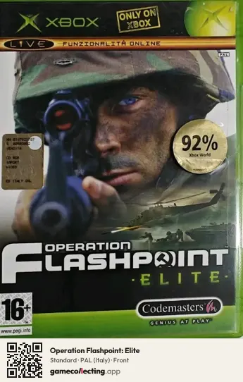 Operation Flashpoint: Elite Xbox, Italy box front