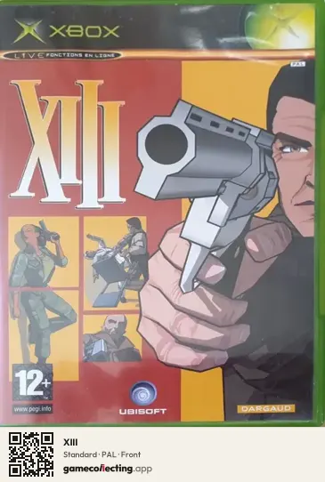 XIII Xbox, PAL box front