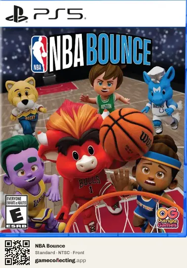 NBA Bounce PlayStation 5, NTSC box front