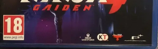 Ninja Gaiden 4, the USK square on its front