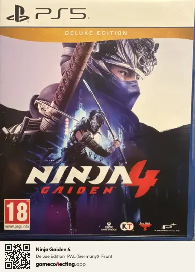 Ninja Gaiden 4 PlayStation 5, Germany box front