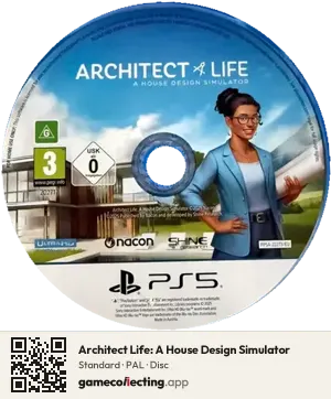 Architect Life: A House Design Simulator PlayStation 5, PAL disc