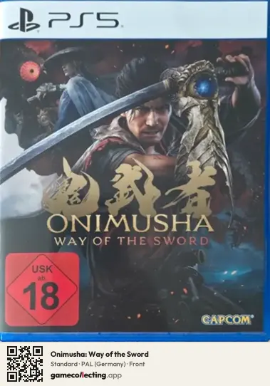 Onimusha: Way of the Sword PlayStation 5, Germany box front
