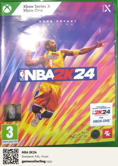 NBA 2K24 Xbox Series X, PAL box front