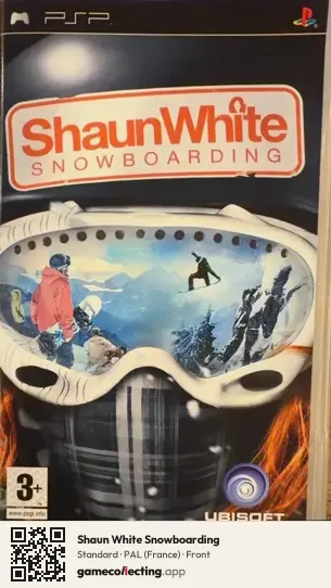 Shaun White Snowboarding PlayStation Portable, France box front