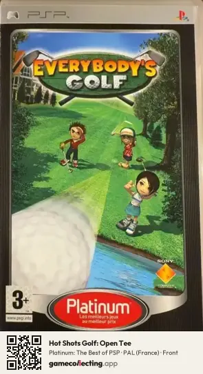 Hot Shots Golf: Open Tee PlayStation Portable, France box front