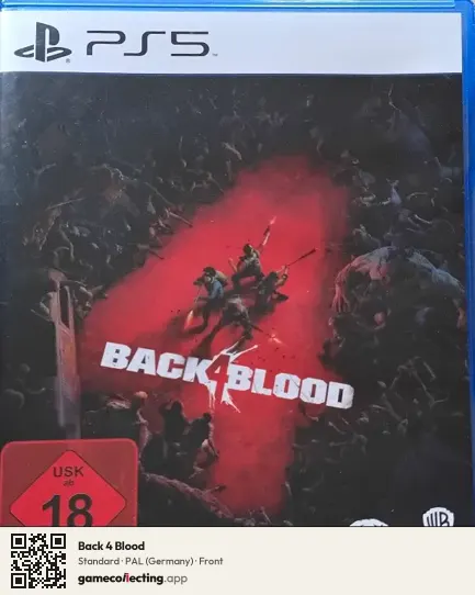 Back 4 Blood PlayStation 5, Germany box front