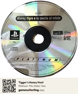 Tigger's Honey Hunt PlayStation, PAL disc