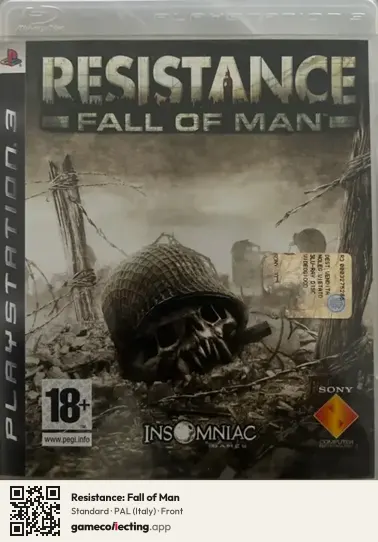 Resistance: Fall of Man PlayStation 3, Italy box front
