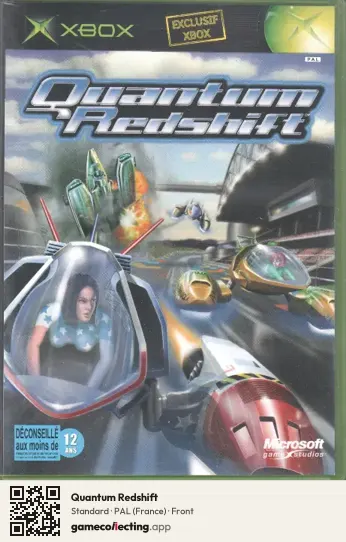 Quantum Redshift Xbox, France box front