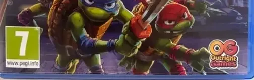 Teenage Mutant Ninja Turtles: Mutants Unleashed, the PEGI square on its front