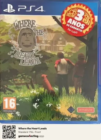 Where the Heart Leads PlayStation 4, PAL box front