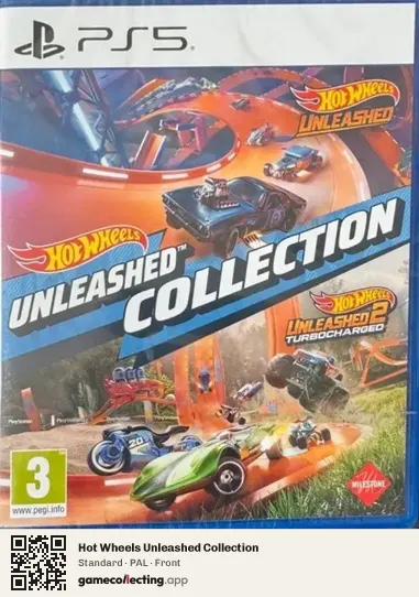 Hot Wheels Unleashed Collection PlayStation 5, PAL box front