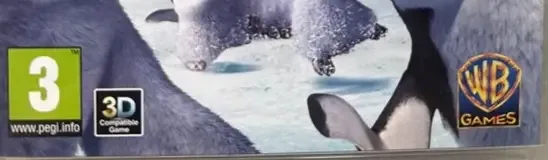 Happy Feet Two, the USK square on its front