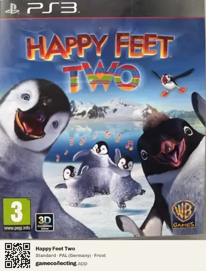 Happy Feet Two PlayStation 3, Germany box front