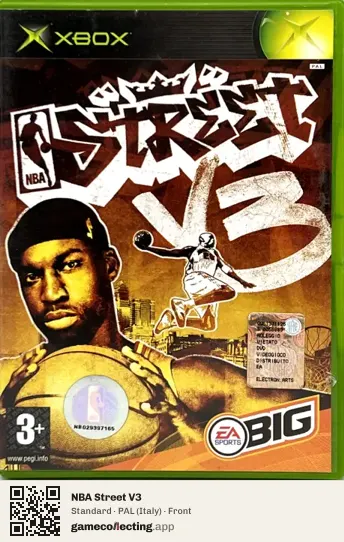 NBA Street V3 Xbox, Italy box front