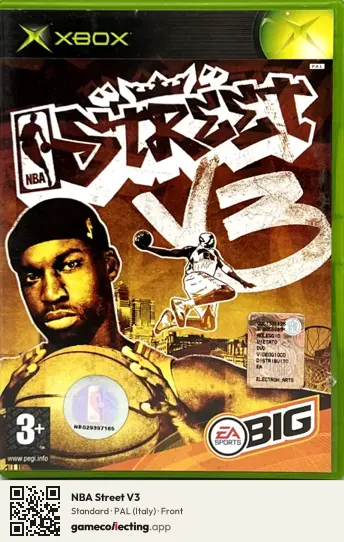NBA Street V3 Xbox, Italy box front