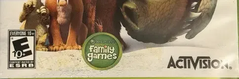 Ice Age: Dawn of the Dinosaurs, the ESRB box on its front