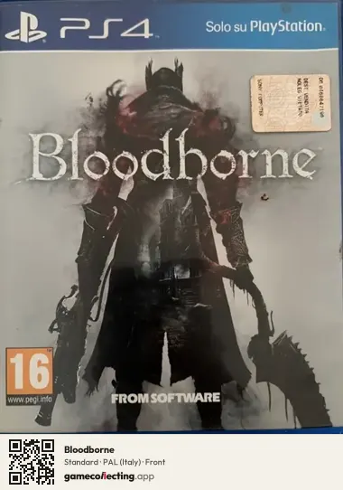 Bloodborne PlayStation 4, Italy box front