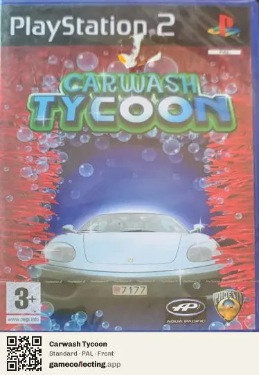 Carwash Tycoon PlayStation 2, PAL box front