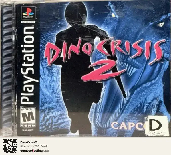 Dino Crisis 2 PlayStation, NTSC box front