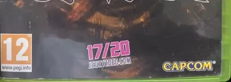 Ultra Street Fighter IV, the PEGI square on its front