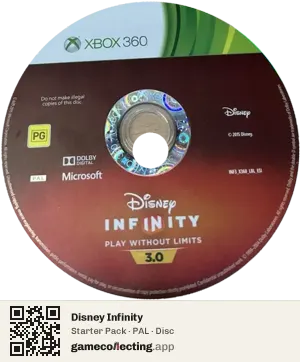 Disney Infinity Xbox 360, PAL disc