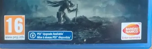 Elden Ring, the PEGI square on its front