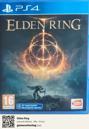 Elden Ring PlayStation 4, PAL box front