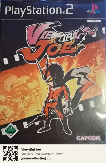 Viewtiful Joe PlayStation 2, Germany box front