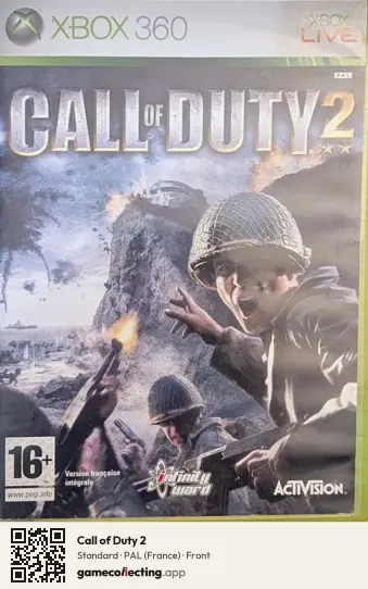 Call of Duty 2 Xbox 360, France box front