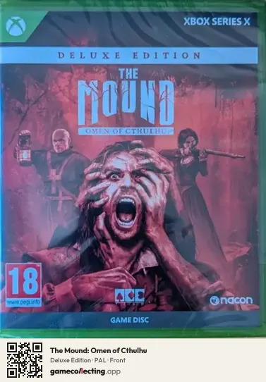 The Mound: Omen of Cthulhu Xbox Series X, PAL box front