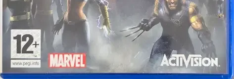 X-Men Legends, the PEGI square on its front