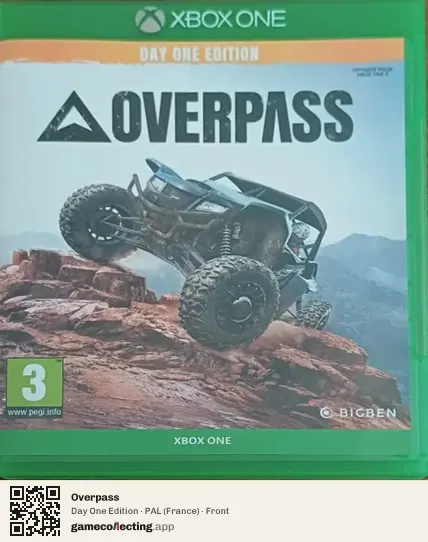 Overpass Xbox One, France box front